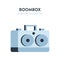 Boombox isometric vector icon. 3d vector illustration of a retro sound player, tape recorder with large speakers. Retro