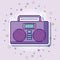 Boombox stereo icon