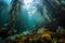 booming kelp forest with hundreds of species, including fish, crustaceans and echinoderms