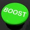 Boost Button Shows Promote Increase Encourage