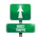 boost traffic road sign illustration design