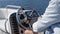 Booster boats and dashboard. A modern boat. Expensive yacht. The