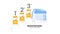 Booster injection to increase immunity or COVID-19 vaccine booster dose concept. Third booster shots vaccine after primer dose.