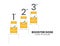 Booster injection to increase immunity or COVID-19 vaccine booster dose concept. Third booster shots vaccine after primer dose.