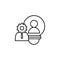 Boosting skill icon. Element of business motivation line icon