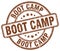 boot camp brown stamp