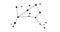 Bootes constellation. Stars in the night sky. Constellation in line art style in black and white. Cluster of stars and galaxies.