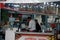 A booth selling fritters in Seville, 49