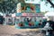 Booth for Snow Cones and Caramel Apples dessert at the Western Idaho State Fair, at Expo Idaho