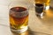 Boozy Bomb Shots with LIquor and Energy Drink