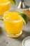 Boozy Cold Mango Margarita Cocktail