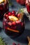 Boozy Cranberry Winter Christmas Sangria Wine