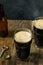 Boozy Dark Irish Stout Beer