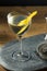 Boozy Dry Vesper Martini Cocktail