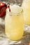 Boozy Frozen Hard Cider Slushy