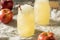 Boozy Frozen Hard Cider Slushy