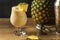 Boozy PIneapple Painkiller Cocktail