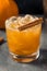 Boozy Refreshing Pumpkin Spice Bourbon Smash