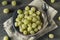 Boozy Sugared Prosecco Grapes