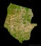 Boqueron, Paraguay - black solid. Sentinel-2 satellite