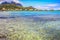 Bora Bora Tropical paradise, Idyllic turquoise beach in French Polynesia, Tahiti