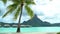 Bora Bora Tropical vacation paradise island overwater bungalows hotel resort