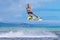 The Boracay internanional funboard cup 28-31 January, 2015. Boracay, Philippines. Freestyle category. Young kitesurfer on