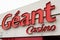 Bordeaux , Aquitaine / France - 01 15 2020 : Geant Casino logo sign store of french retailer brand shop supermarket hypermarket