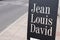 Bordeaux , Aquitaine / France - 01 15 2020 : Jean Louis David logo store sign shop expert hairdresser