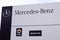 Bordeaux , Aquitaine / France - 02 02 2020 : Mercedes Benz Smart amg panel vehicle logo car sign store dealership shop