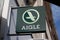Bordeaux , Aquitaine / France - 02 15 2020 : aigle sign store logo BOOTS SHOES AND CLOTHING logo shop signage