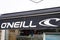 Bordeaux , Aquitaine / France - 02 15 2020 : o`neill surf shop brand water sport sign store logo brand oneill