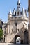 Bordeaux , Aquitaine / France - 03 03 2020 : La porte Cailhau medieval Gate door mediaeval ancient city Bordeaux france