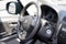 Bordeaux , Aquitaine / France - 03 20 2020 : suzuki steering wheel sign logo car interior japan brand vehicles