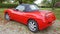Bordeaux , Aquitaine / France - 05 05 2020 : fiat Barchetta convertible red car italian automobile