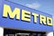 Bordeaux , Aquitaine / France - 10 28 2019 : Metro cash and carry sign shop logo sales division store German trade retail