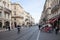 Bordeaux , Aquitaine / France - 10 30 2019 : Bordeaux town cours de l`Intendance buildings in the historic centre of city France