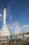 Bordeaux , Aquitaine / France - 11 07 2019 : Bordeaux Ferris wheel high in city center France