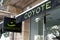 Bordeaux , Aquitaine / France - 11 07 2019 : coyote sign logo shop drive safely GPS navigator car with real-time alerts store