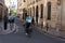 Bordeaux , Aquitaine / France - 11 07 2019 : deliveroo delivery bike cycle Order deliver from restaurant order pay online