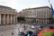 Bordeaux , Aquitaine / France - 11 19 2019 : Facade of theatre opera comedy square of Bordeaux city France