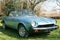 Bordeaux , Aquitaine / France - 11 19 2019 : Fiat 124 Spider America vintage oldtimer convertible