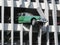 Bordeaux , Aquitaine / France - 11 19 2019 : Jaguar automobile vintage under wall car park Bordeaux france