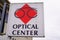 Bordeaux , Aquitaine / France - 11 19 2019 : optical center sign logo store front shop sale googles eyewear