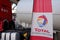 Bordeaux , Aquitaine / France - 12 04 2019 : Total tanker flag sign logo truck filled the petrol station store