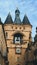 Bordeaux big bell tower with ancient prison under it.