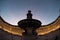 Bordeaux, France, Illuminated Reflection In Water At Place De La