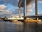 BORDEAUX, GIRONDE/FRANCE - SEPTEMBER 18 : New Lift Bridge Jacques Chaban-Delmas Spanning the River Garonne at Bordeaux on