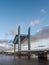 BORDEAUX, GIRONDE/FRANCE - SEPTEMBER 18 : New Lift Bridge Jacques Chaban-Delmas Spanning the River Garonne at Bordeaux on