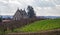 Bordeaux vineyards. Vineyards and hills in autumn.